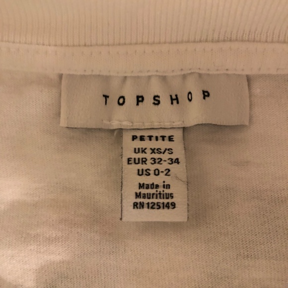 Topshop Boxy Cropped T-Shirt - Picture 4 of 7
